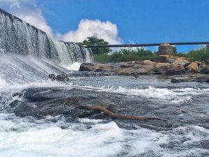 Balmuri Falls Mysore - Water falling from height picture by Arun Kumar