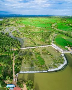 Balmuri falls aerial view by Dr Rajith M.L