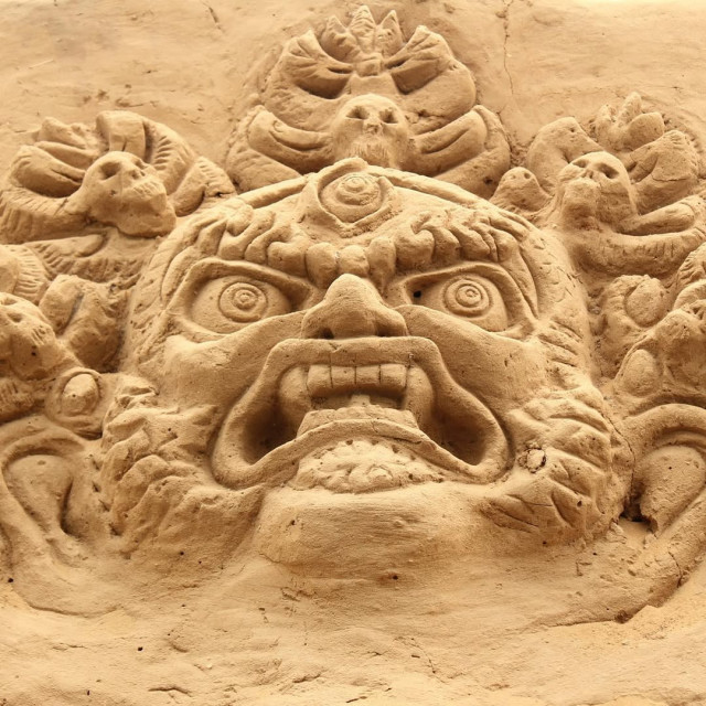 Mysore Sand Sculpture Museum Photos