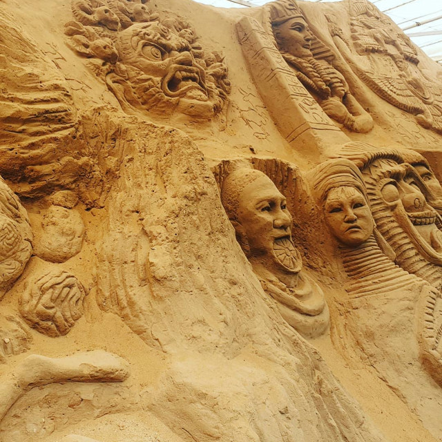 Mysore Sand Sculpture Museum Photos