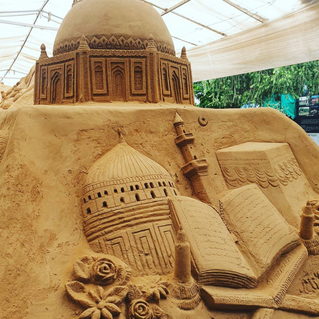 Mysore Sand Sculpture Museum Photos