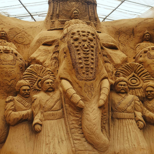 Mysore Sand Sculpture Museum Photos